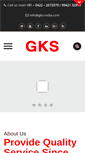 Mobile Screenshot of gks-india.com